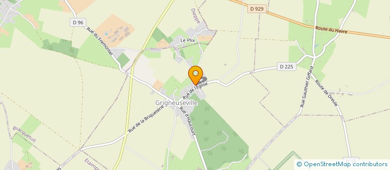 localisation de l'entreprise MADAME ELODIE KOLENO  GRIGNEUSEVILLE