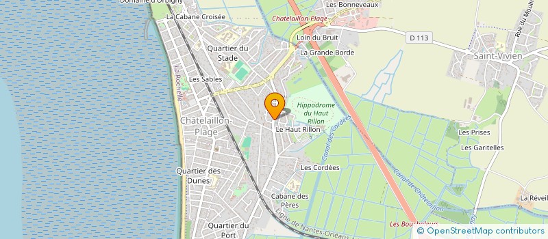 localisation de l'entreprise MADAME ELODIE KRIEF à CHATELAILLON-PLAGE