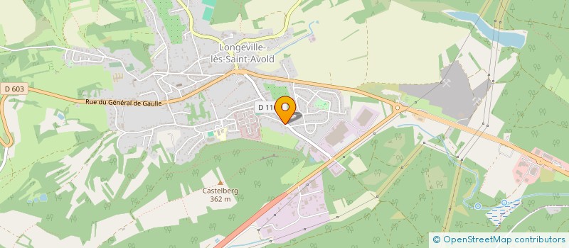 localisation de l'entreprise MADAME ELODIE KRYS à LONGEVILLE-LES-SAINT-AVOLD