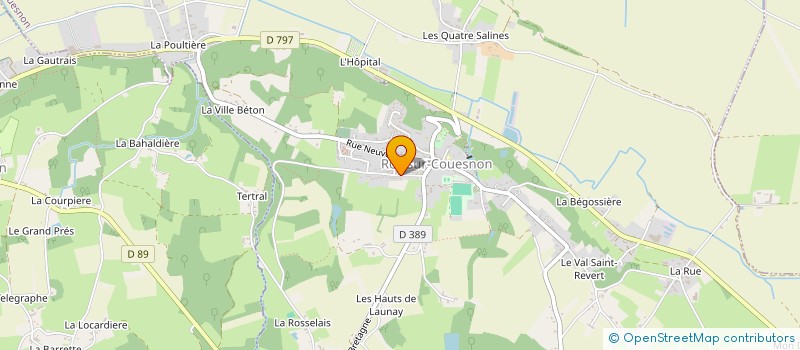 localisation de l'entreprise MADAME ELODIE L'HOMME à ROZ-SUR-COUESNON