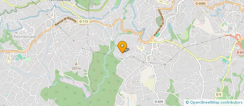 localisation de l'entreprise MADAME ELODIE LACOUR  GRASSE