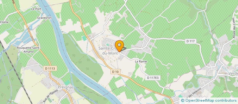 localisation de l'entreprise MADAME ELODIE LAFONT  MOURENS