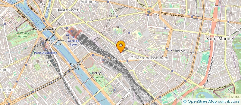 localisation de l'entreprise MADAME ELODIE LAGARDE  PARIS