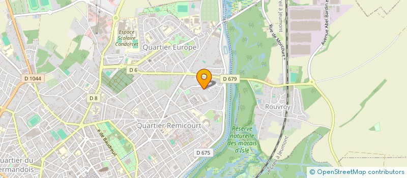 localisation de l'entreprise MADAME ELODIE LAHIRE à SAINT-QUENTIN