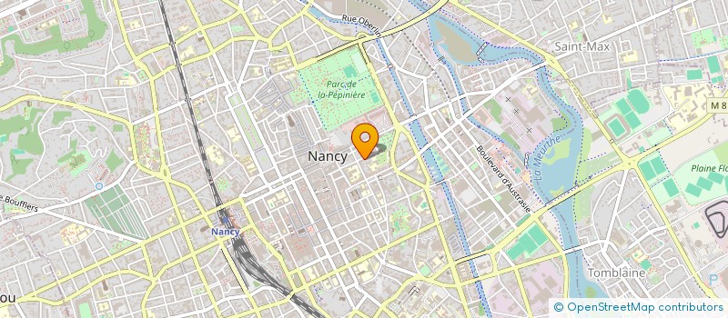 localisation de l'entreprise MADAME ELODIE LAMBERT  NANCY
