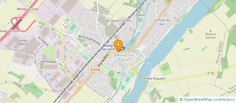 localisation de l'entreprise MADAME ELODIE LANGLOIS à MEUNG-SUR-LOIRE