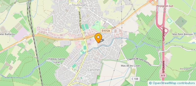 localisation de l'entreprise MADAME ELODIE LARDE à CANOHES