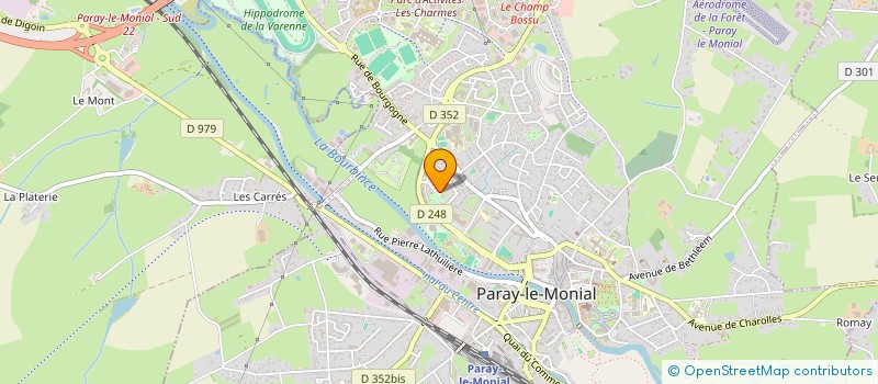 localisation de l'entreprise MADAME ELODIE LARGEAU  PARAY-LE-MONIAL