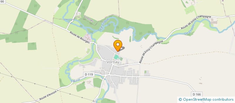 localisation de l'entreprise MADAME ELODIE LARRE  VORNAY