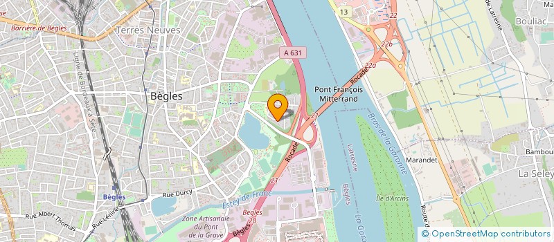 localisation de l'entreprise MADAME ELODIE LARTIGUE  BORDEAUX