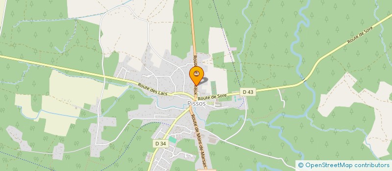 localisation de l'entreprise MADAME ELODIE LASNE  YCHOUX