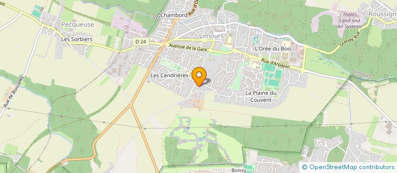 localisation de l'entreprise MADAME ELODIE LASSAIGNE à LIMOURS