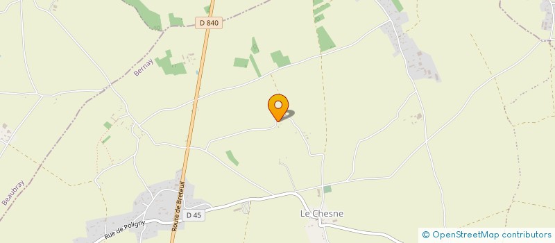 localisation de l'entreprise MADAME ELODIE LAURENT  MARBOIS