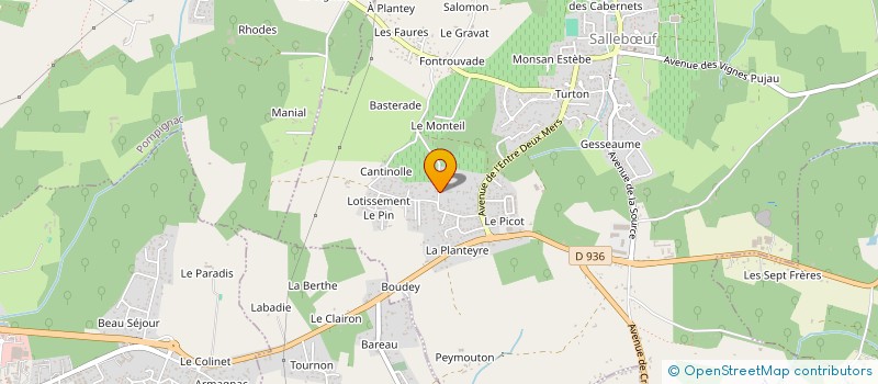 localisation de l'entreprise MADAME ELODIE LAURINO  SALLEBUF