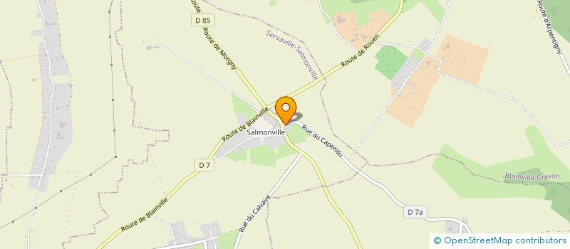 localisation de l'entreprise MADAME ELODIE LAUTHE à SERVAVILLE-SALMONVILLE