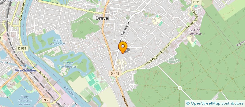 localisation de l'entreprise MADAME ELODIE LAVENAIRE à DRAVEIL