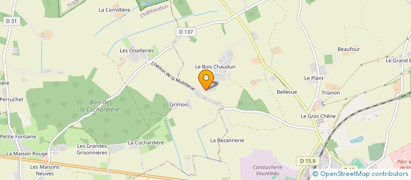localisation de l'entreprise MADAME ELODIE LAVIE à BROU