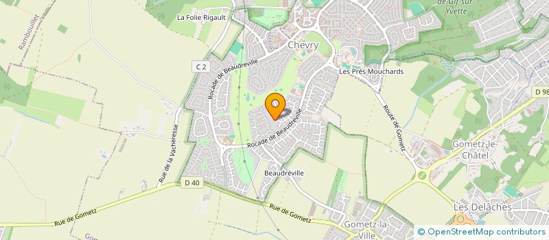 localisation de l'entreprise MADAME ELODIE LAVIGNOTTE  GIF-SUR-YVETTE