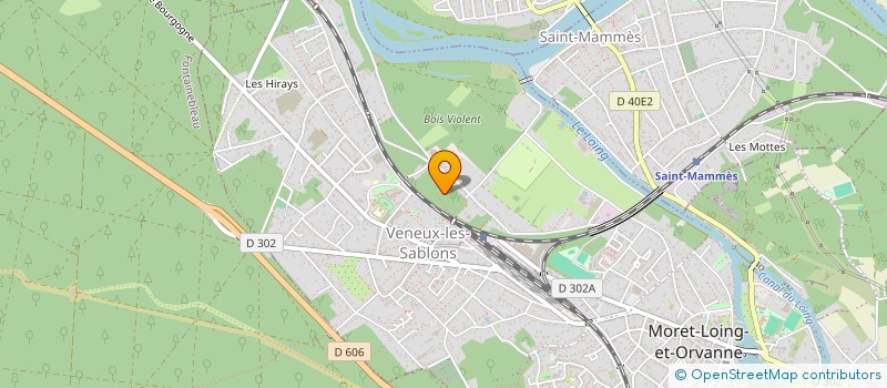 localisation de l'entreprise MADAME ELODIE LAVIZZARI  MORET-LOING-ET-ORVANNE