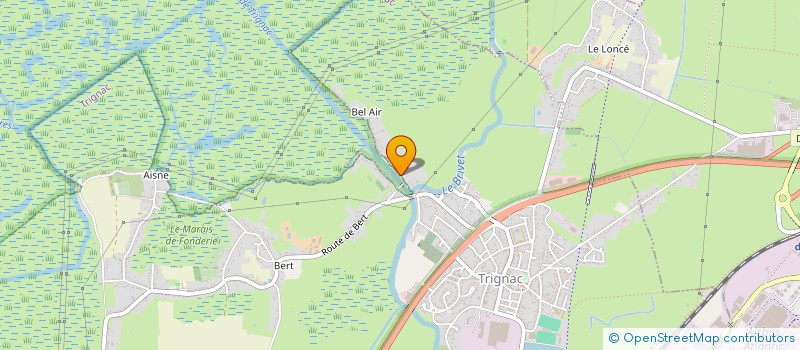 localisation de l'entreprise MADAME ELODIE LE BOT  TRIGNAC