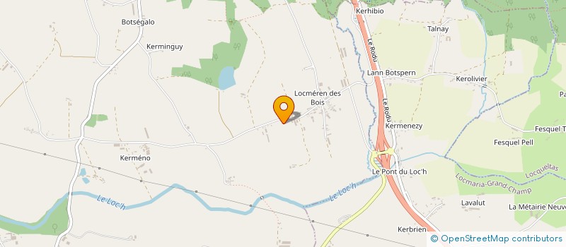 localisation de l'entreprise MADAME ELODIE LE DIGABEL  LE CROISIC