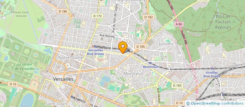 localisation de l'entreprise MADAME ELODIE LE GOFF à VERSAILLES