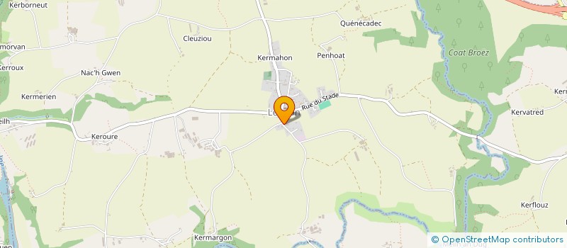 localisation de l'entreprise MADAME ELODIE LE MEE  LENNON