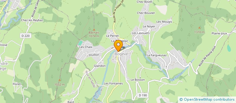 localisation de l'entreprise MADAME ELODIE LEA GUILLEMIN  BOGEVE