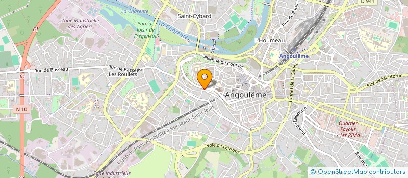 localisation de l'entreprise MADAME ELODIE LEA JOSEPHINE DUJON à ANGOULEME