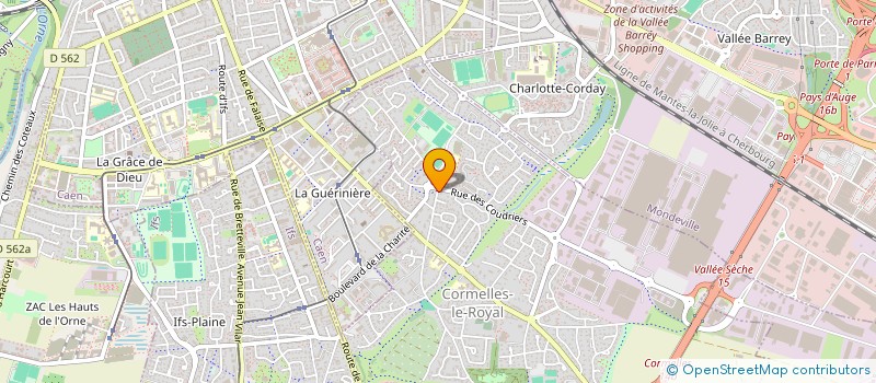 localisation de l'entreprise MADAME ELODIE LEBAILLY  CORMELLES-LE-ROYAL