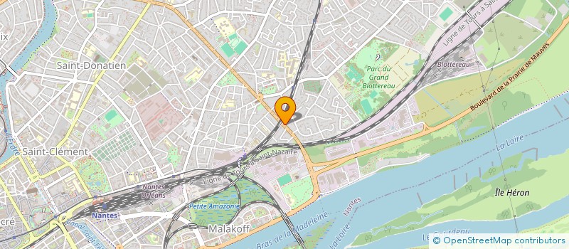 localisation de l'entreprise MADAME ELODIE LEBRETON à NANTES