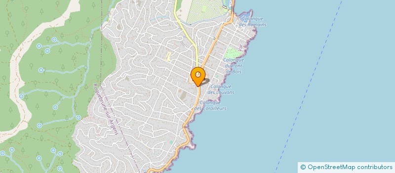 localisation de l'entreprise MADAME ELODIE LECOMMANDOUX à FREJUS