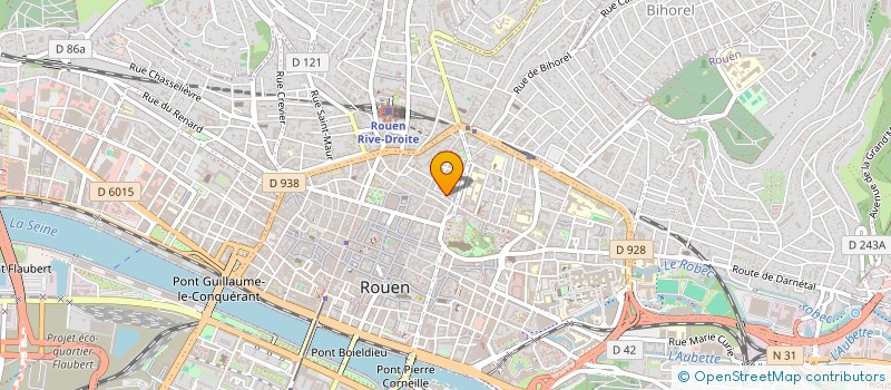 localisation de l'entreprise MADAME ELODIE LECOT à ROUEN