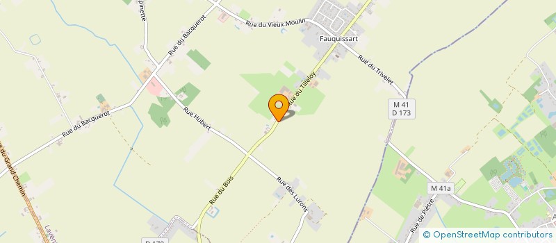 localisation de l'entreprise MADAME ELODIE LECUYER  LAVENTIE