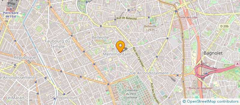 localisation de l'entreprise MADAME ELODIE LEDRU  PARIS