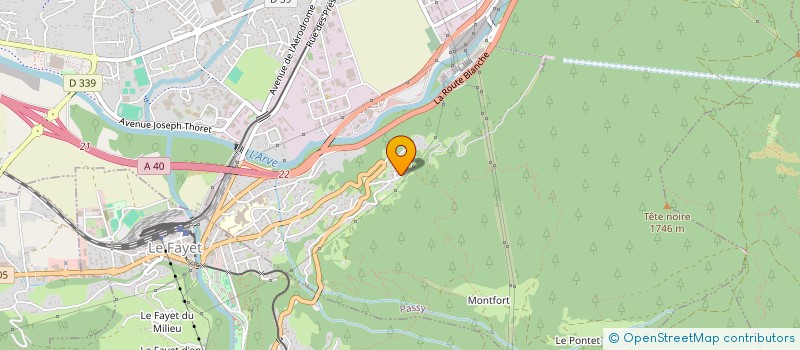 localisation de l'entreprise MADAME ELODIE LEFEBVRE  PASSY