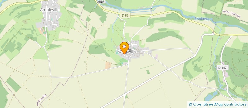 localisation de l'entreprise MADAME ELODIE LEGAY  OMERVILLE