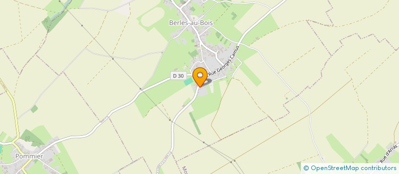 localisation de l'entreprise MADAME ELODIE LEGRAND  BERLES-AU-BOIS