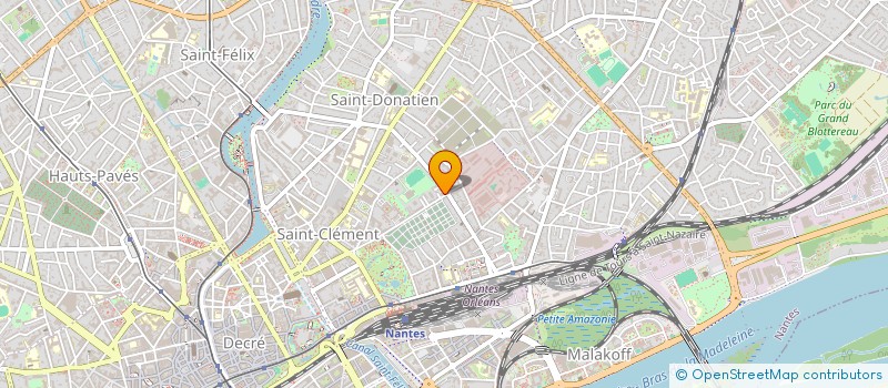 localisation de l'entreprise MADAME ELODIE LEGRAND à NANTES