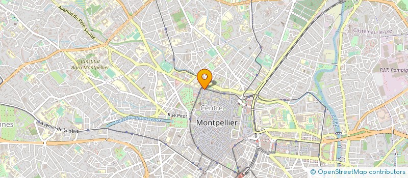 localisation de l'entreprise MADAME ELODIE LEJEAU à MONTPELLIER