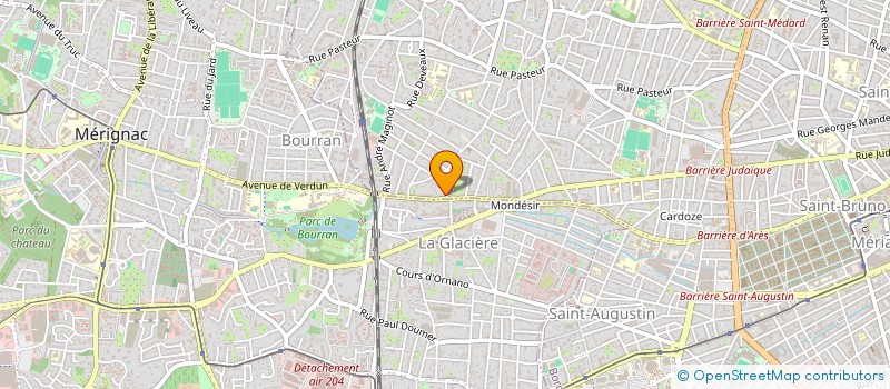 localisation de l'entreprise MADAME ELODIE LELAN  BORDEAUX