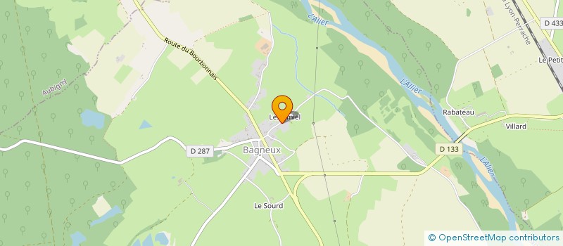 localisation de l'entreprise MADAME ELODIE LELARGE  BAGNEUX