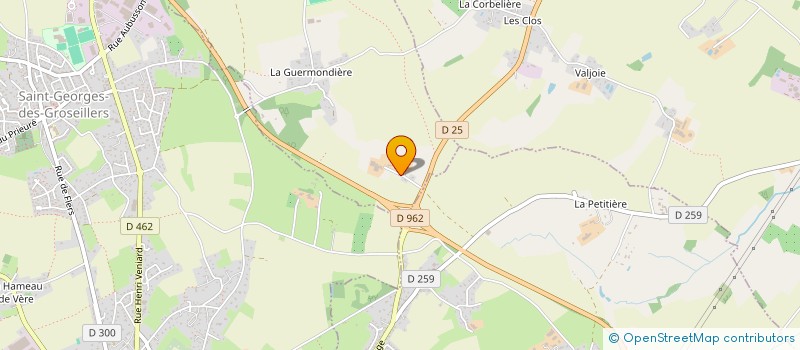 localisation de l'entreprise MADAME ELODIE LELIEVRE à AUBUSSON