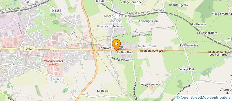 localisation de l'entreprise MADAME ELODIE LEMAIGRE  SAINT-PLANCHERS