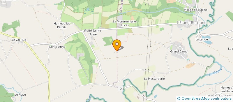 localisation de l'entreprise MADAME ELODIE LEMARESQUIER  BRICQUEBEC-EN-COTENTIN