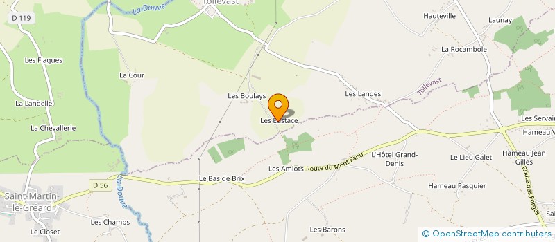 localisation de l'entreprise MADAME ELODIE LENGRONNE  CHERBOURG-EN-COTENTIN