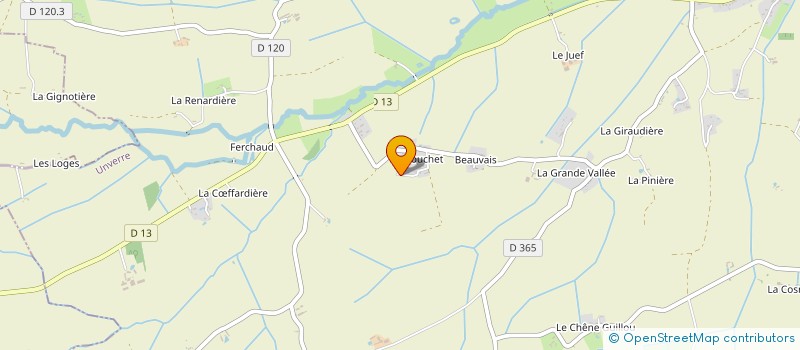 localisation de l'entreprise MADAME ELODIE LEPARCQ à UNVERRE
