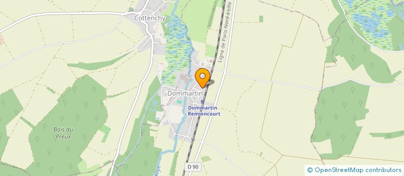 localisation de l'entreprise MADAME ELODIE LEPLAT  LA FALOISE