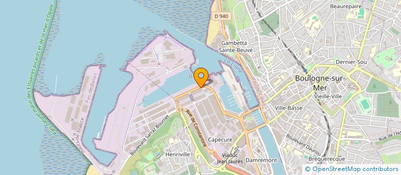 localisation de l'entreprise MADAME ELODIE LEPRETRE  LE PORTEL