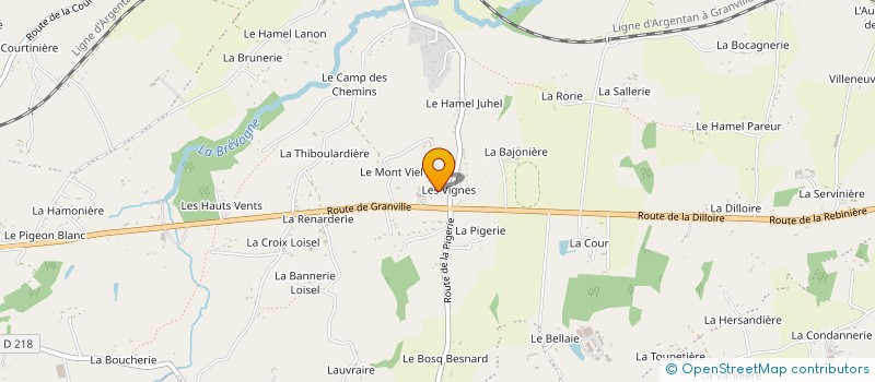 localisation de l'entreprise MADAME ELODIE LEROUX  NOUES DE SIENNE